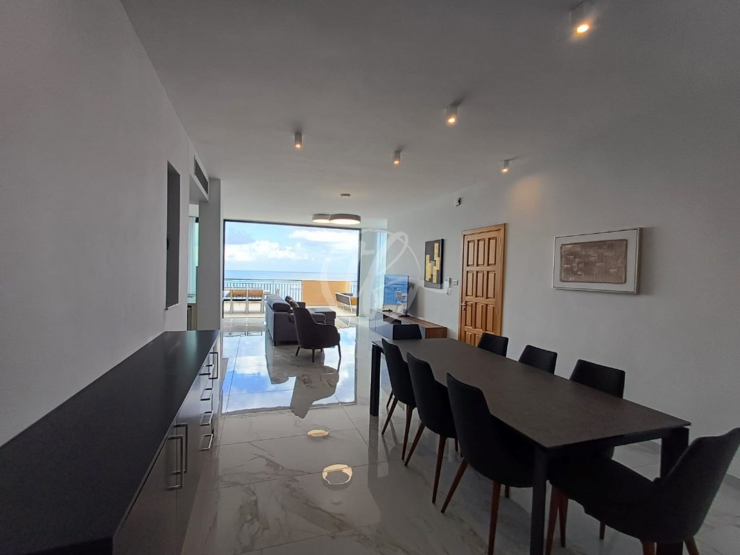 Sliema Seafront Penthouse for rent