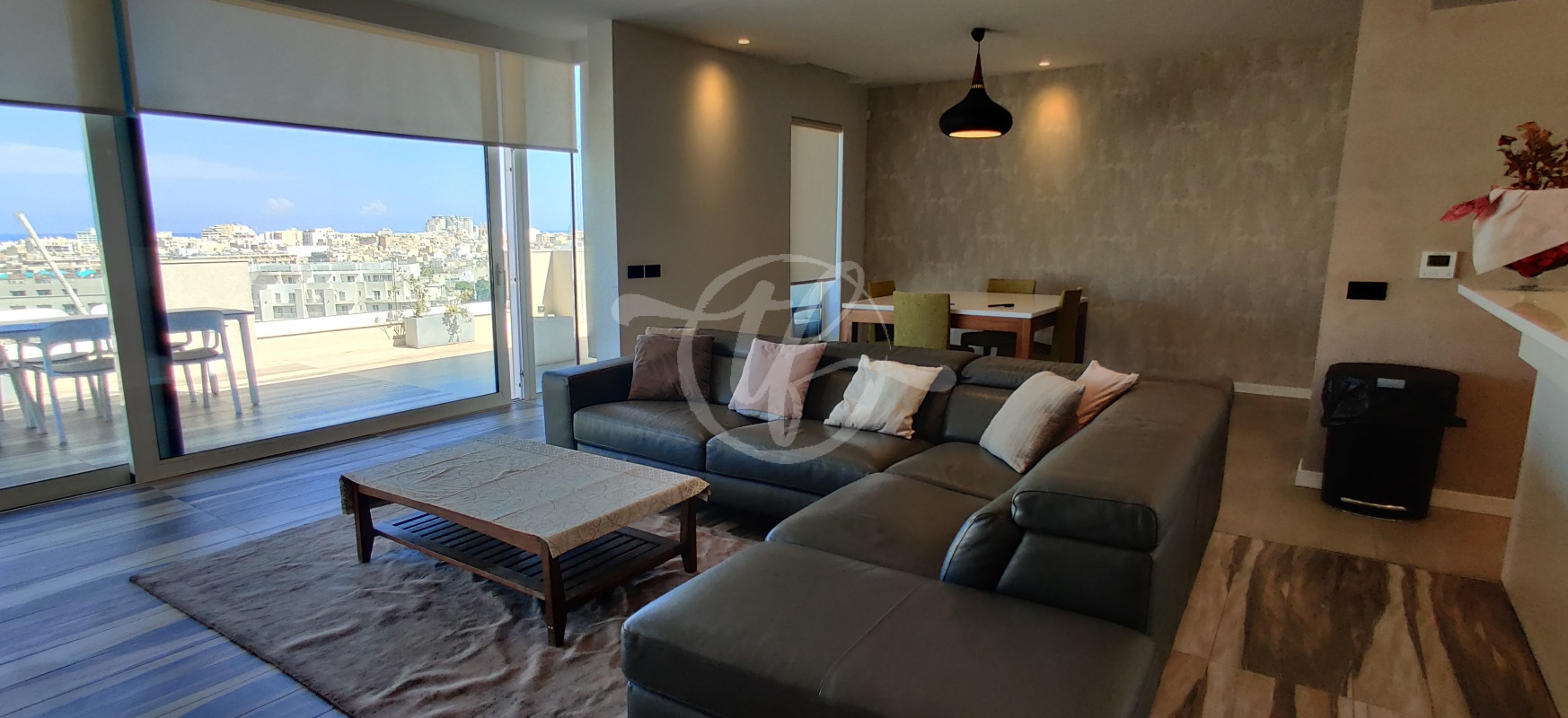 Seaview Penthouse for Rent in St Julians