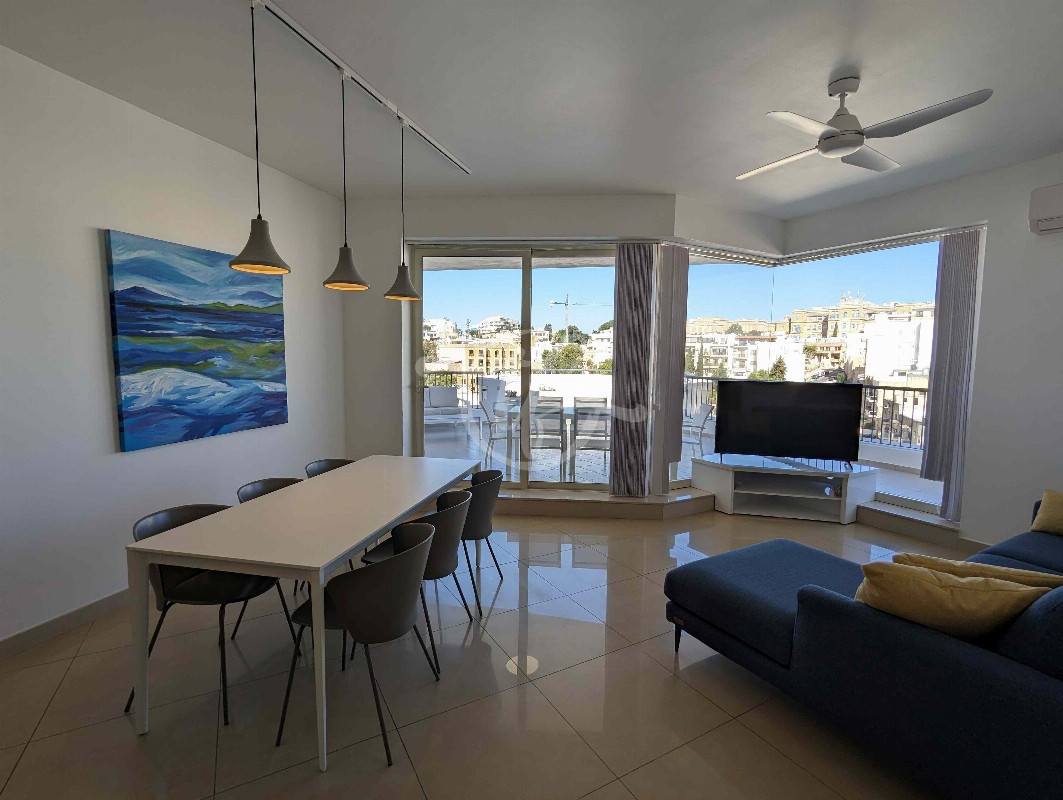 Modern Penthouse for Rent in Gzira