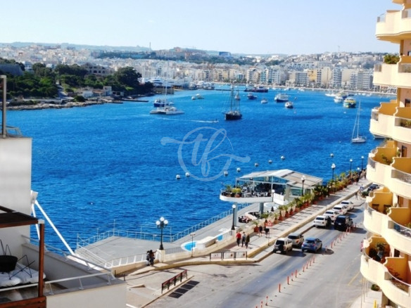 Seafront Apartment for Rent in Sliema