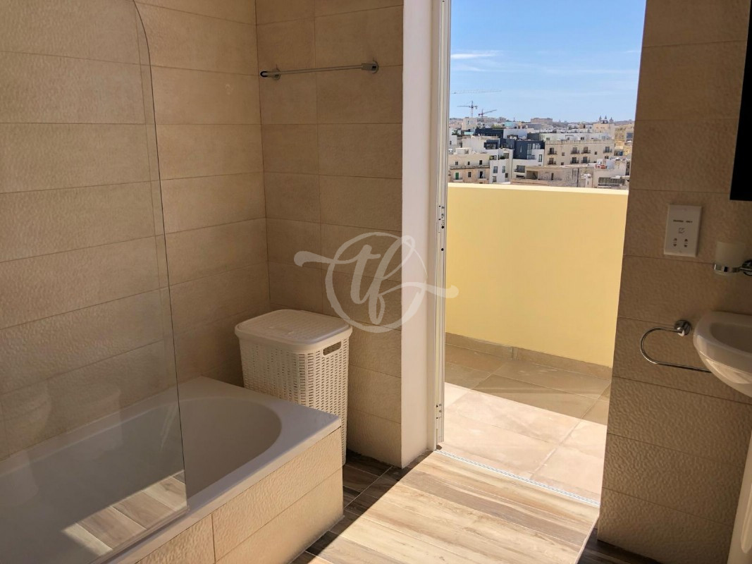 Seafront Penthouse for Rent in Sliema