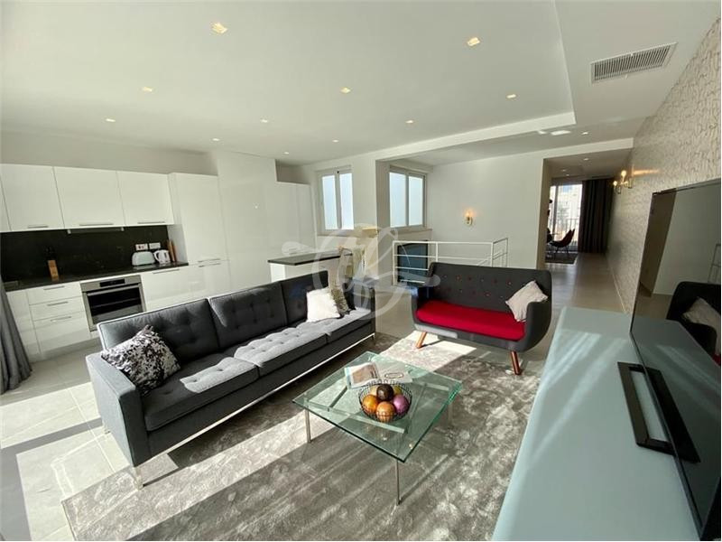 Seafront Penthouse for Rent in Sliema