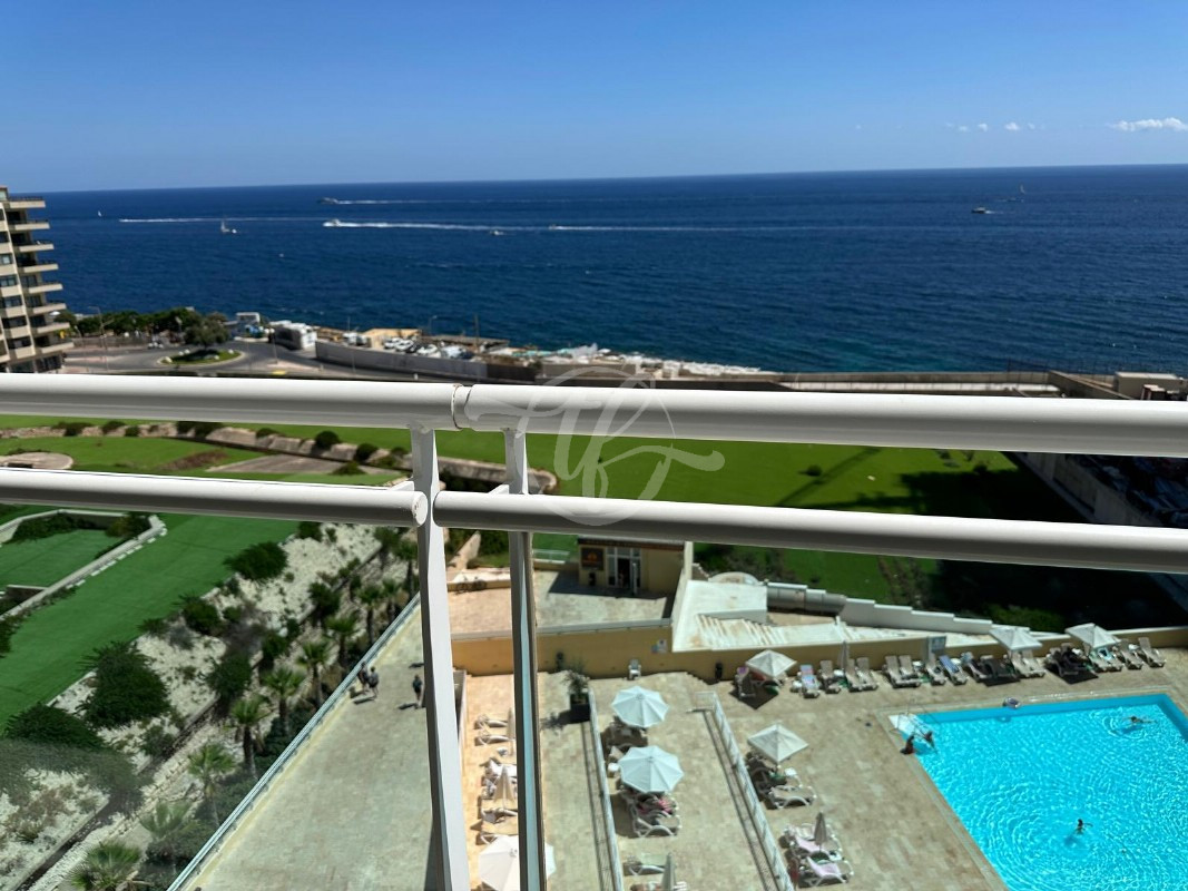Seafront Apartment for Rent in Sliema