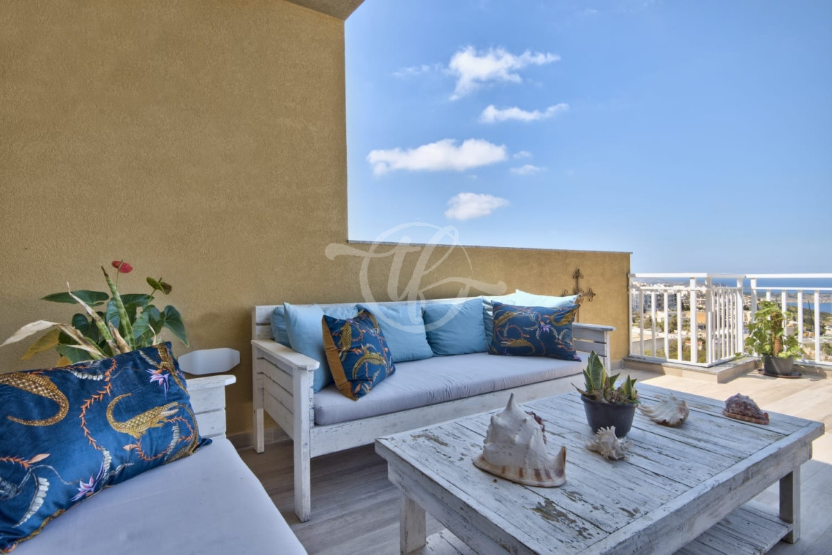 Mellieha Penthouse for rent