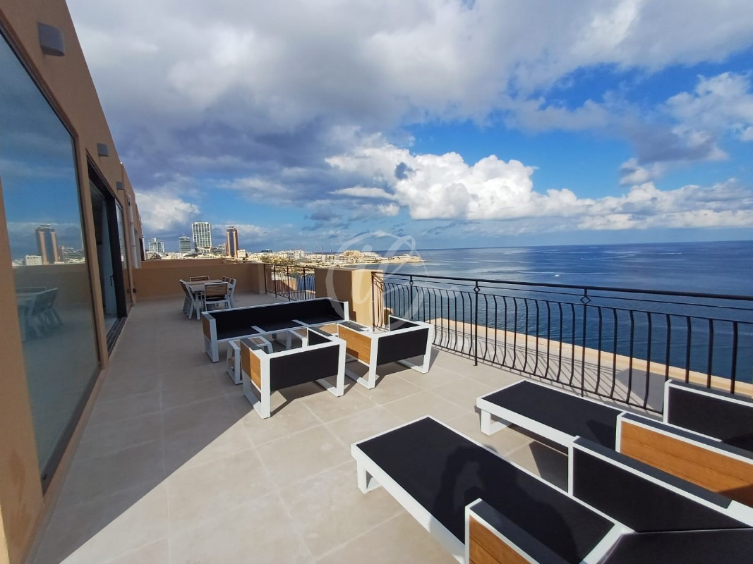 Sliema Penthouse for Rent