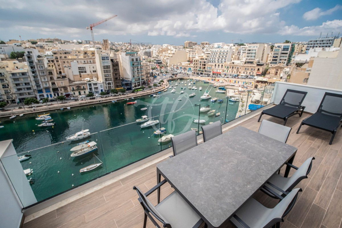 St Julians Penthouse for rent
