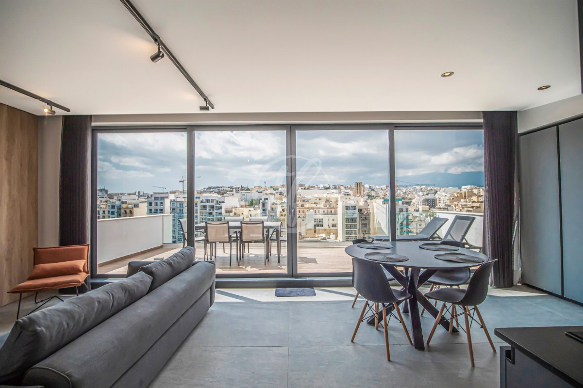 St Julians Penthouse for rent