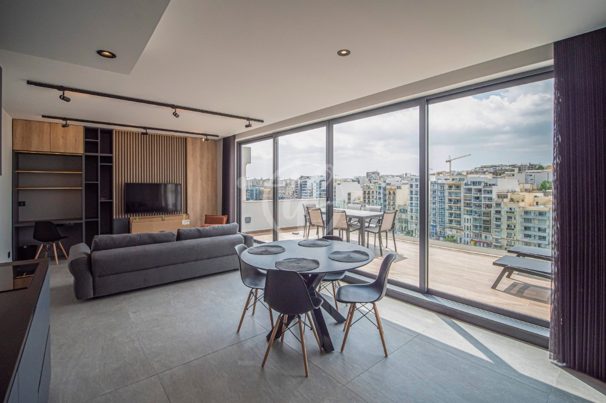 St Julians Penthouse for rent