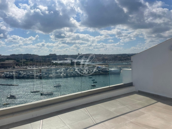 gzira seafront penthouse for sale