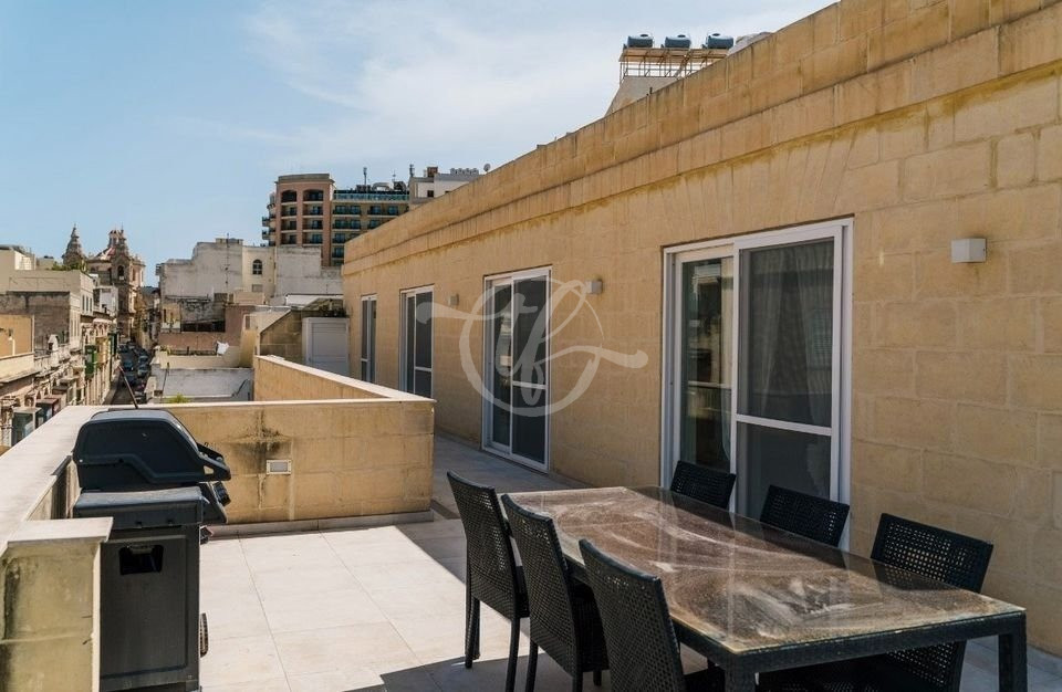 Modern Penthouse for Rent in Sliema