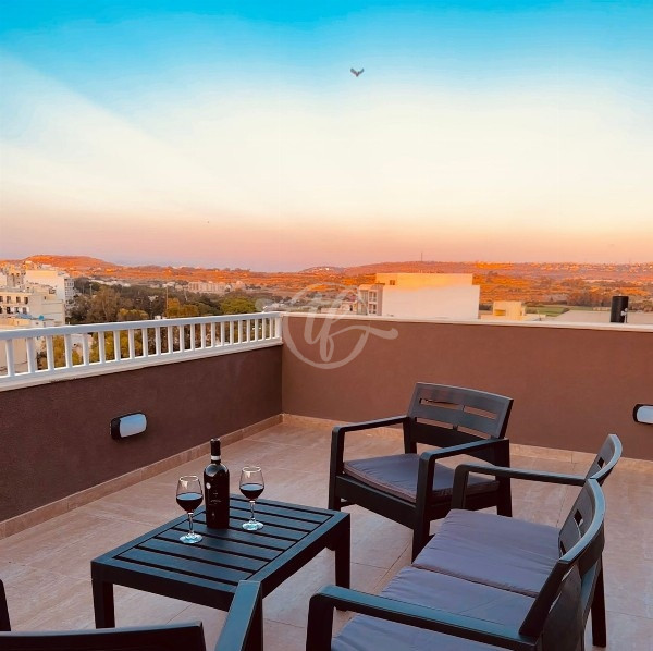 Fully Furnished Modern Penthouse for Rent in St Paul's Bay